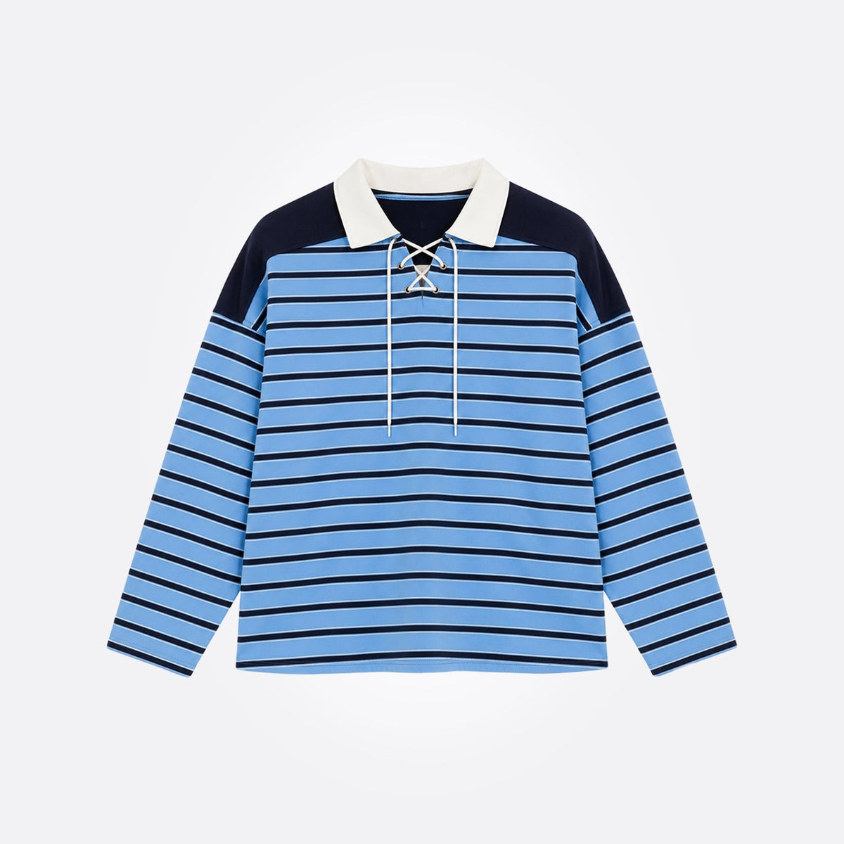 Knotted Stripe Knit Top-pro_29-e