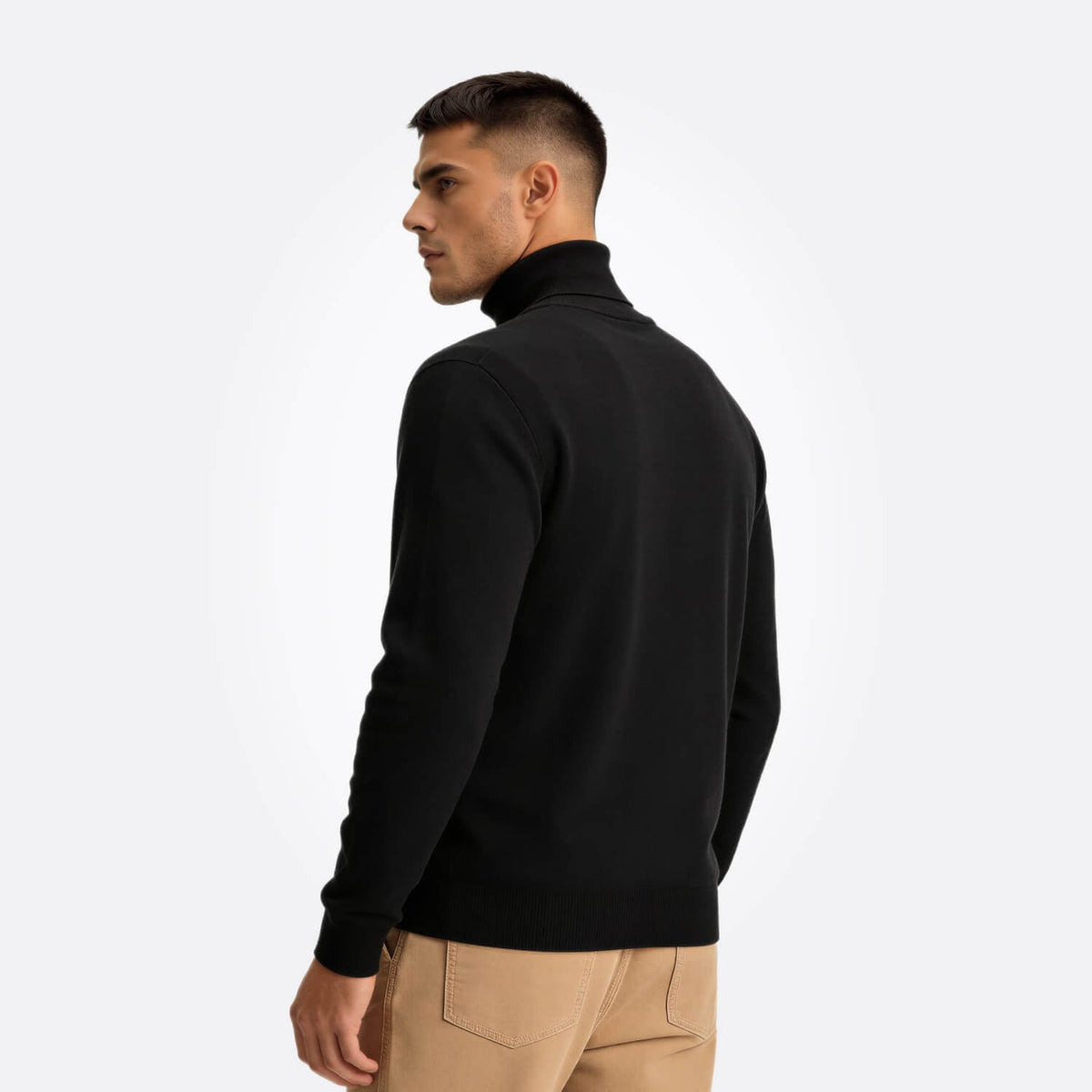 Jersey de cuello vuelto de punto suave-pro_31-c